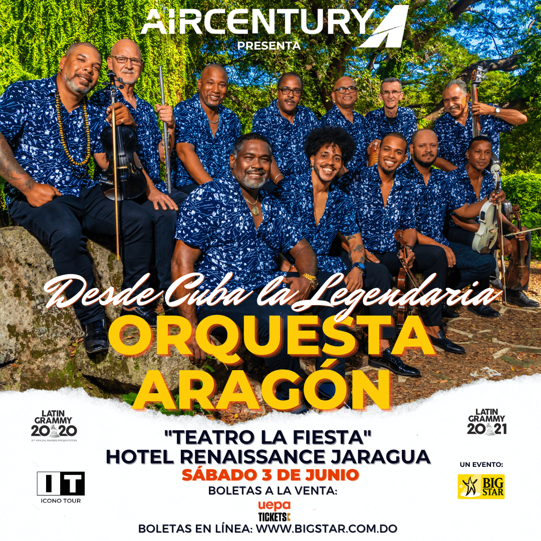 Orquesta Aragón regresa a Santo Domingo con su gira Icono Tour 2023